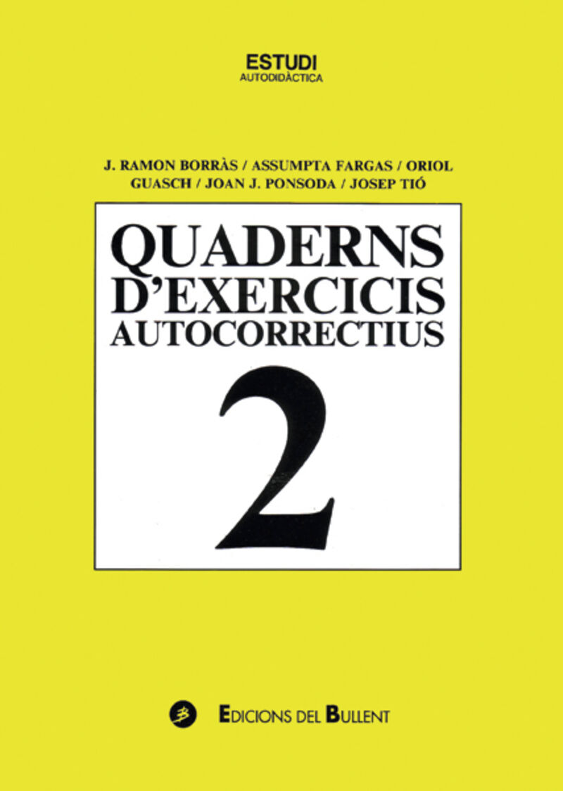 quaderns d'exercicis autocorrectius 2 - Joan Ramon Borras Hernandis