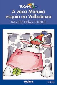 a vaca maruxa esquia en valbabuxa - Xavier Frias Conde