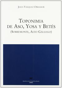 toponimia de aso, yosa y betes - J. Vazquez Obrador