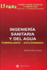 ingenieria sanitaria y del agua - formulario diccionario - Ricardo Isla De Juana