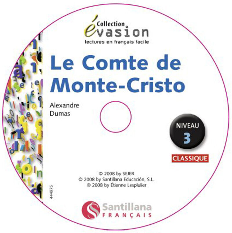 evasion 3 - le comte monte cristo (+cd)