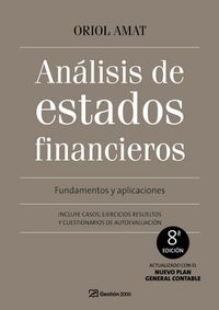 ANALISIS DE ESTADOS FINANCIEROS - FUNDAMENTOS Y APLICACIONES