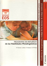 programa de refuerzo de las habilidades metalinguisticas - P. F. Gomez / [ET AL. ]