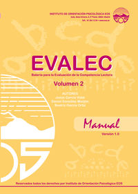 evalec 4 - manual vol.1 - bateria evaluacion competencia lectora
