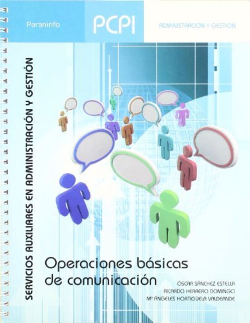 pcpi - operaciones basicas de comunicacion - servicios auxiliares en administracion y gestion - Oscar Sanchez Estella
