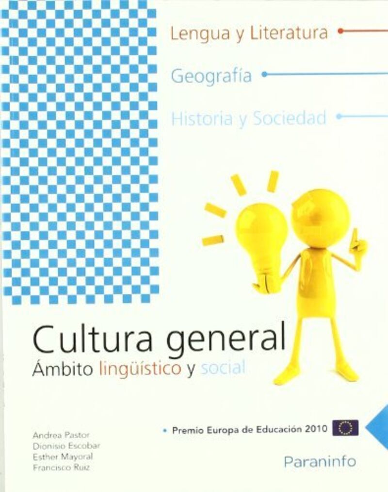 pcpi - cultura general - ambito linguistico y social - lengua y literatura, geografia, hitoria y sociedad - Andrea Pastor