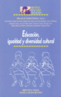 educacion, igualdad y diversidad cultural - Manuel De Puelles Benitez