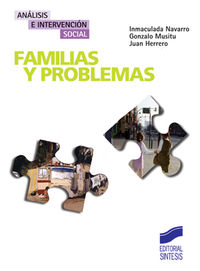familias y problemas - Maria Inmaculada Navarro Morales / Gonzalo Musitu Ochoa / Juan Herrero Olaizola