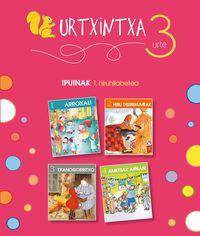 urtxintxa 3-1 - ipuinak (pack 4)