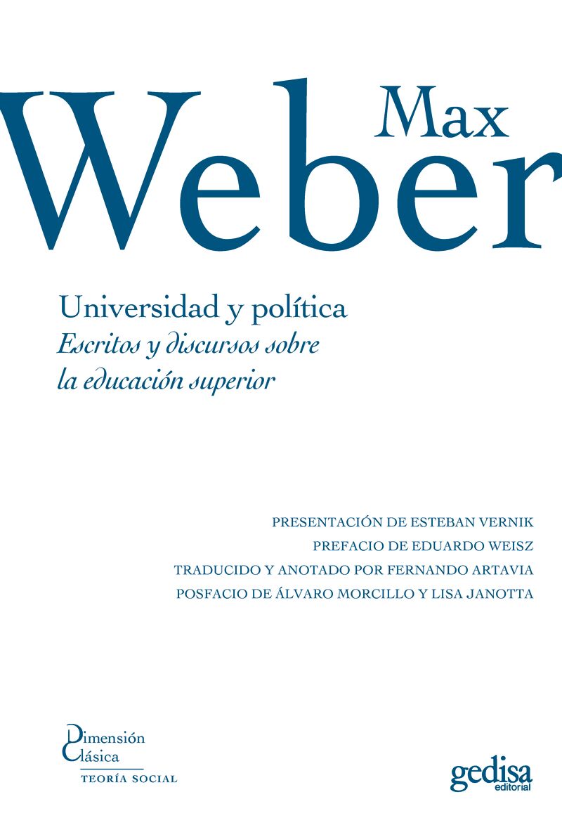 universidad y politica - Max Weber