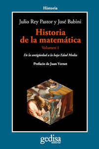 historia de la matematica vol. i