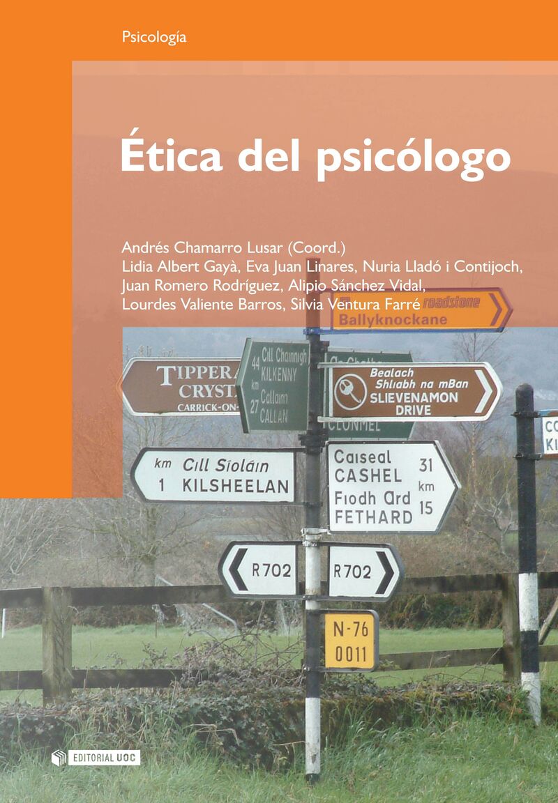 etica del psicilogo - A. Chamarro Lusar (coord. )