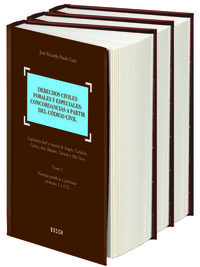 derechos civiles forales y especiales (3 vols. ) - Jose Ricardo Pardo Gato