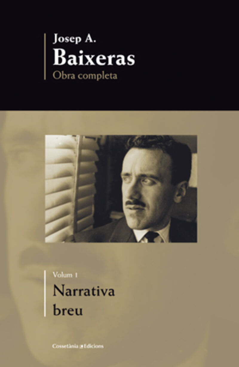 narrativa breu volum i - Josep A. Baixeras