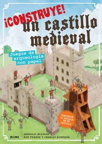 ¡construye! un castillo medieval - juegos de arqueologia con papel