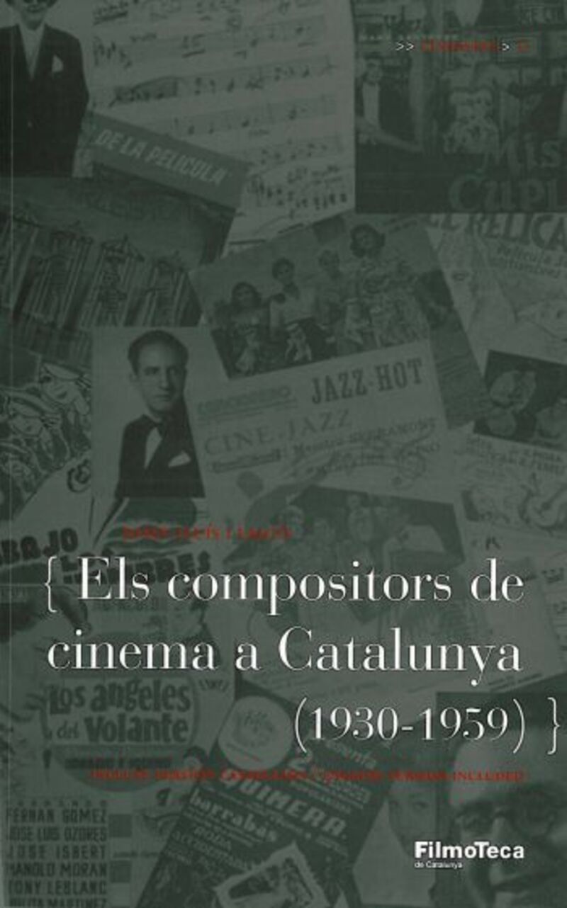 compositors de cinema a catalunya, els (1930-1959) - Josep Lluis Falco