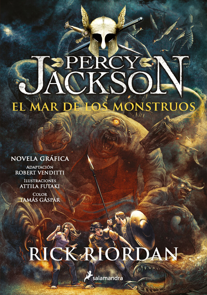 mar de los monstruos (novela grafica) - Rick Riordan