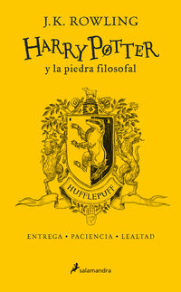 harry potter y la piedra filosofal (hufflepuff) (ed. 20 aniversario) - amarillo - J. K. Rowling