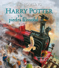 harry potter y la piedra filosofal (ilustrado) (harry potter 1) - J. K. Rowling / Jim Kay (il. )