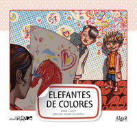 elefante de colores (letra manuscrita) - Enric Lluch / Jaume Vilanova (il. )