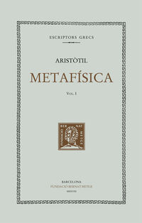 metafisica ( vol. i) llibres i-vii - Aristotil