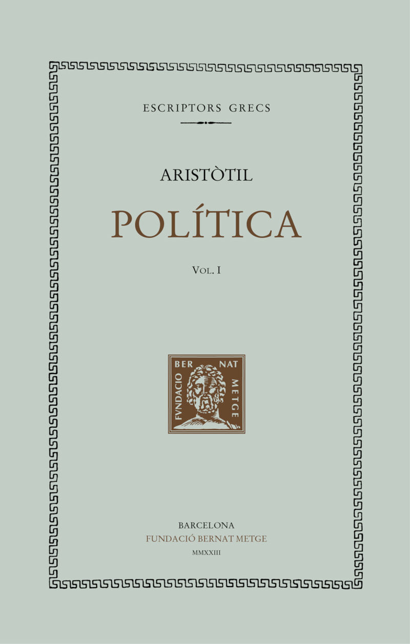 politica i - llibres i-iii - Aristotil