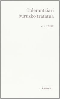 tolerantziari buruzko tratatua - Voltaire