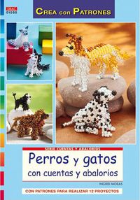 perros y gatos con cuentas y abalorios - Ingrid Moras