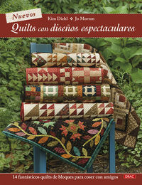 nuevos quilts con diseños espectaculares - 14 fantasticos quilts de bloques para coser con amigos