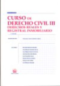 curso de derecho civil iii (3ª ed) - F. J. Sanchez Calero (coord. )