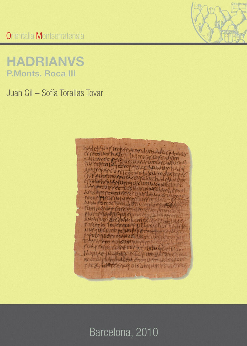HADRIANUS. (P. MONTS. ROCA III)