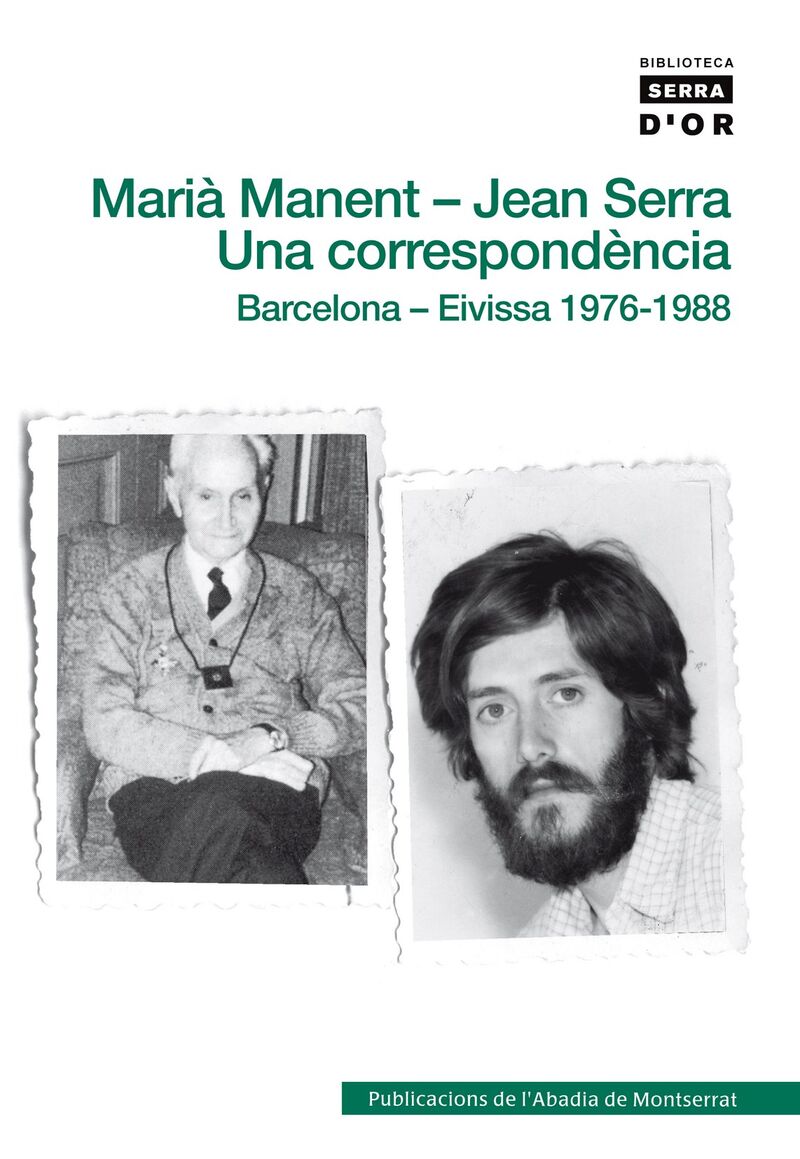 maria manent-jean serra. correspondencia (cat) - Jean Serra Torres