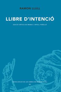 llibres d'intencio - Ramon Llull