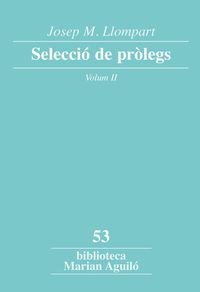 seleccio de prolegs vol.2 - Josep M. Llompart