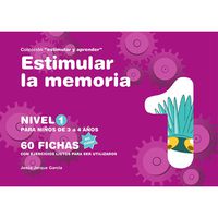 ESTIMULAR LA MEMORIA - NIVEL 1 - PARA NIÑOS DE 3 A 4 AÑOS (ED COLOR)