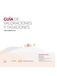 guia de valoraciones y tasaciones (duo) - Josep Sarrion I Roig