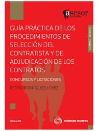 guia practica de los procedimientos de seleccion del contratista - Pedro Rodriguez Lopez