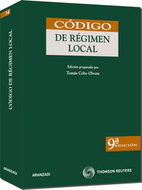 (9ª ed) codigo de regimen local