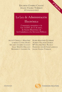 ley de administracion electronica, la (3ª ed)