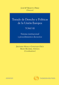 tratado de derecho y politicas de la union europea iii - Jose Mª Beneyto Perez