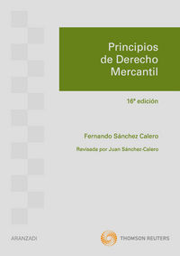 principios de derecho mercantil (16ª ed) - Fernando Sanchez Calero