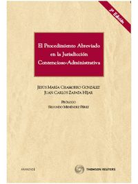 procedimiento abreviado en la jurisdiccion contencioso - Jesus Maria Chamorro Gonzalez / Juan Carlos Zapata Hijar