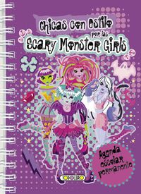 agenda permanente morada - chicas con estilo - scary monster girls