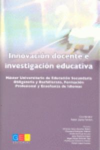 INNOVACION DOCENTE E INVESTIGACION EDUCATIVA
