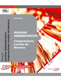 auxiliar administrativo - temario - corporaciones locales d