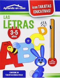 LAS LETRAS (CON TARJETAS EDUCATIVAS + ROTULADOR)