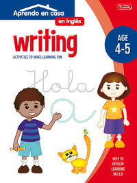writing - aprendo en casa ingles (4-5 años) - Aa. Vv.
