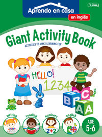 giant activity book - aprendo en casa ingles (5-6 años) - Aa. Vv.