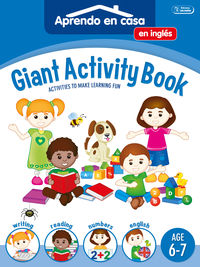 giant activity book - aprendo en casa ingles (6-7 años)