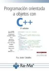 (5 ED) PROGRAMACION ORIENTADA A OBJETOS CON C++